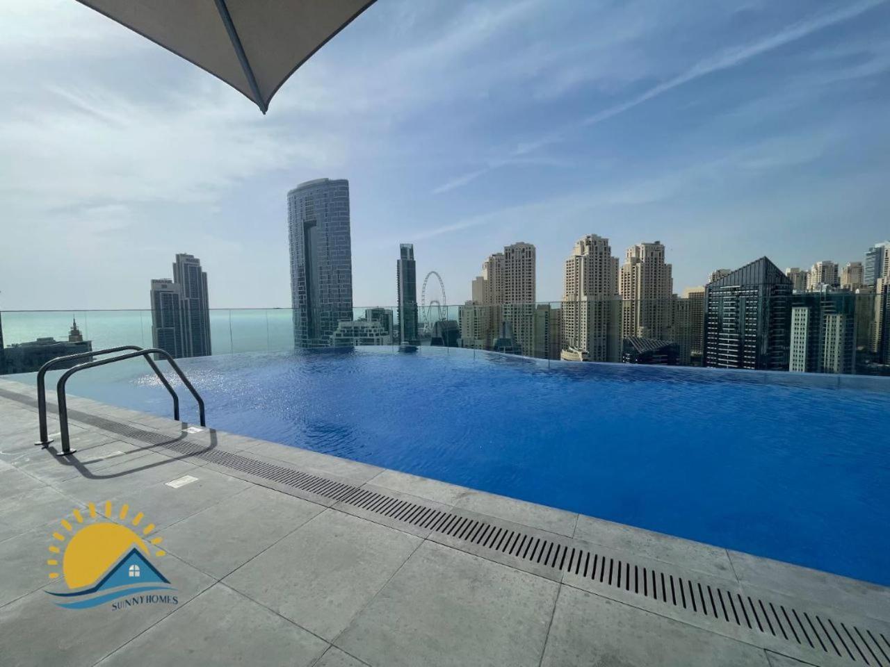 Dubai Marina Walk Gem Modern Apartments With Pool & Gym Access, Steps To Beach & Metro Managed By Sunnyhomes ภายนอก รูปภาพ