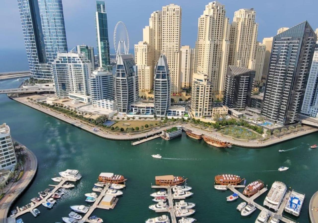 Dubai Marina Walk Gem Modern Apartments With Pool & Gym Access, Steps To Beach & Metro Managed By Sunnyhomes ภายนอก รูปภาพ