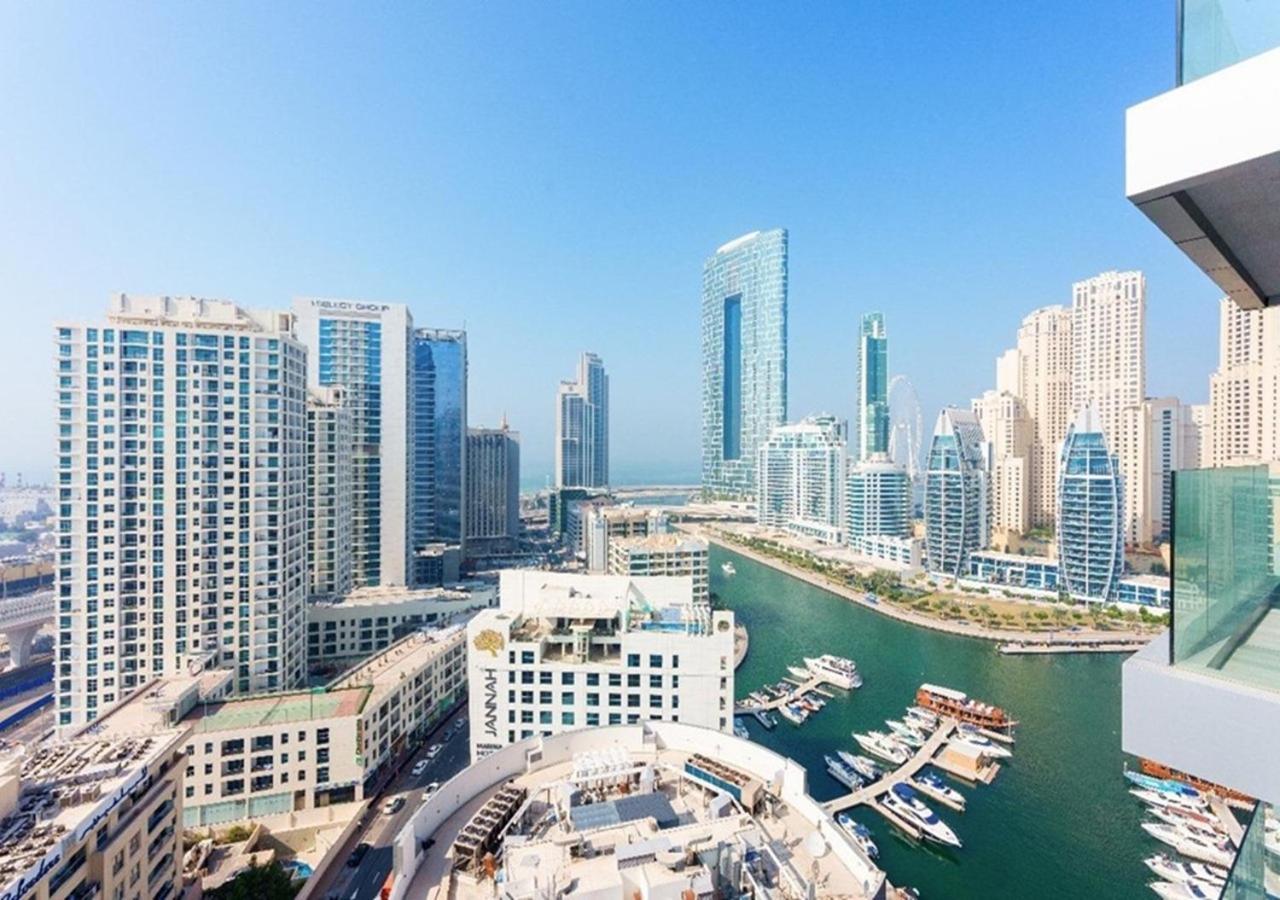 Dubai Marina Walk Gem Modern Apartments With Pool & Gym Access, Steps To Beach & Metro Managed By Sunnyhomes ภายนอก รูปภาพ